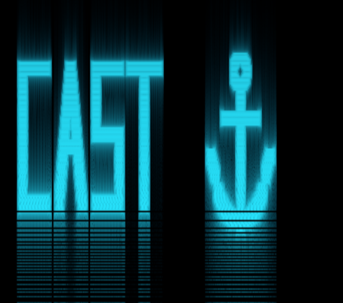 CAST revealed in the spectrogram