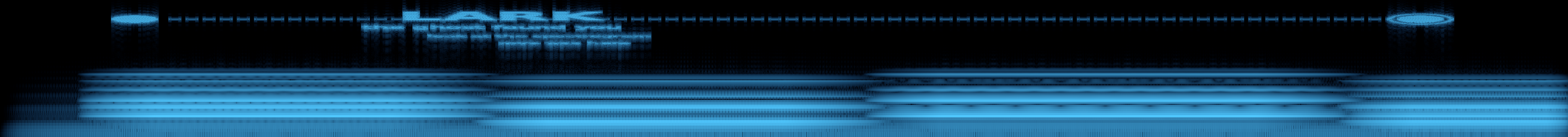 Spectrogram: LARK, the ghost found you